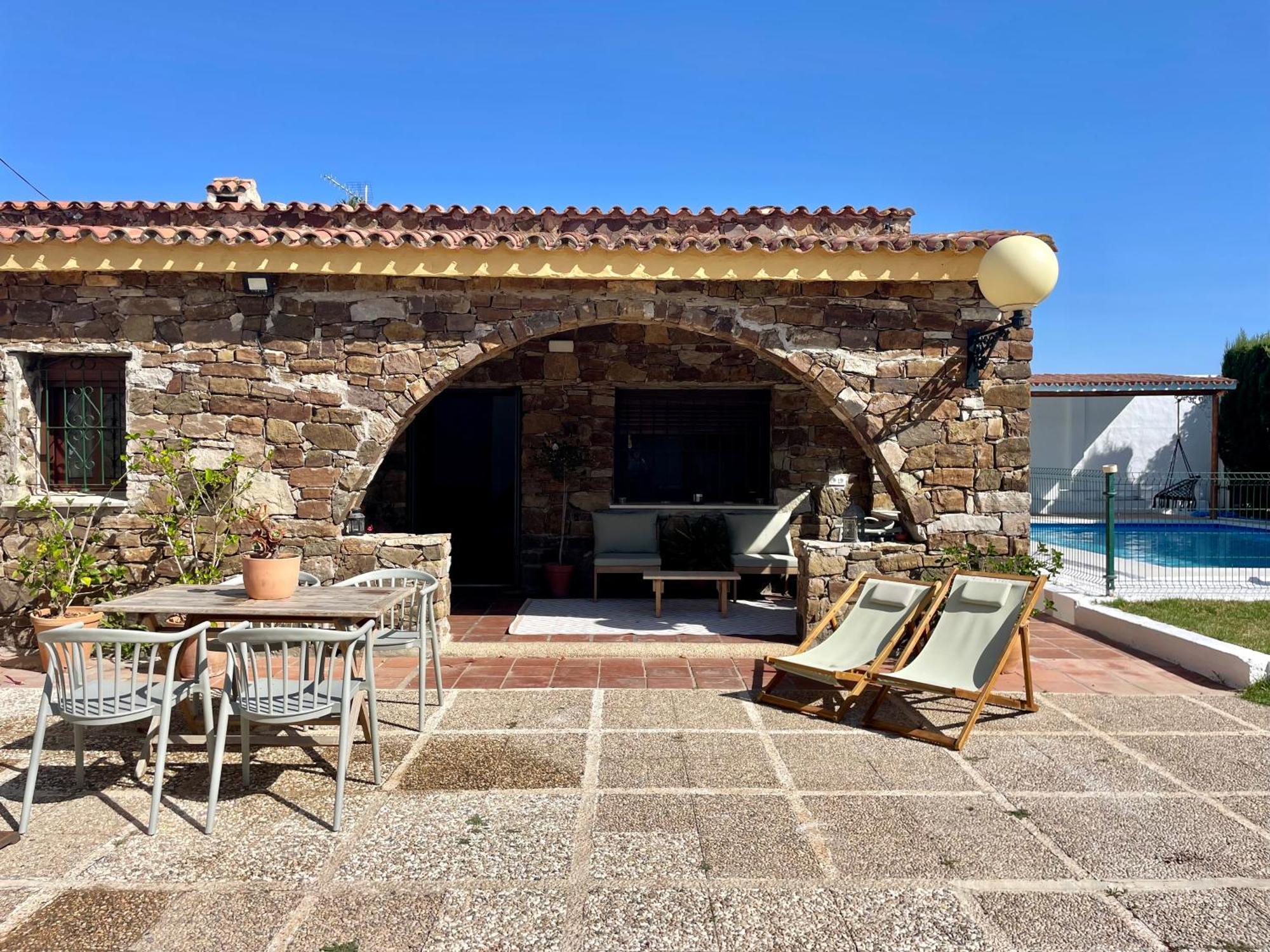 Chalet Con Piscina Privada En Bolonia Тарифа Екстериор снимка